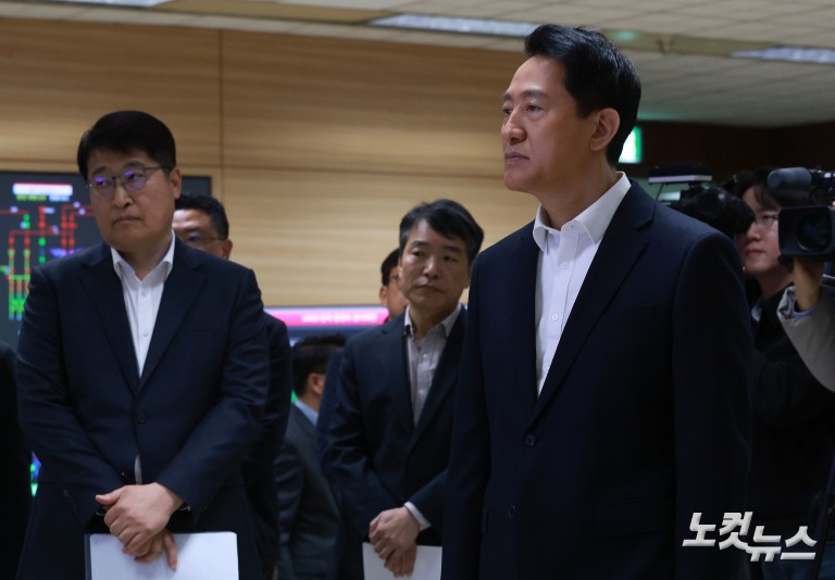 오세훈, 지하철 혼잡 줄일 '무선통신 제어시스템' 점검