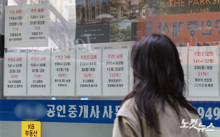 급매 쏟아지자…3월 아파트 실거래가 잠정지수 하락