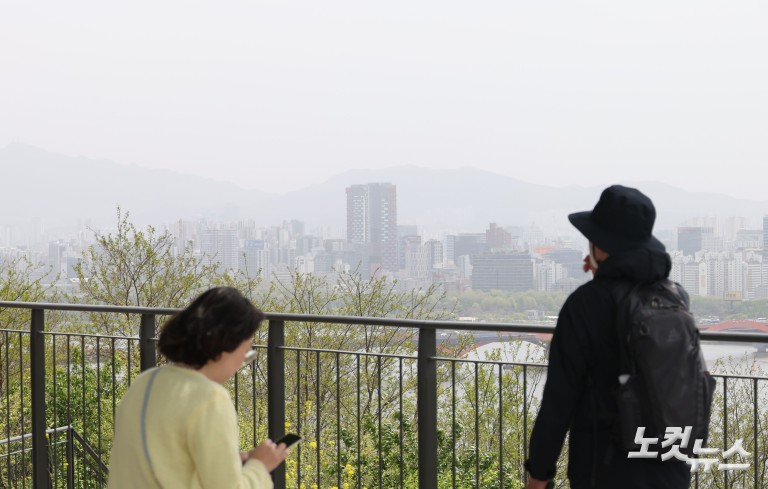 봄철 고농도 황사 유입