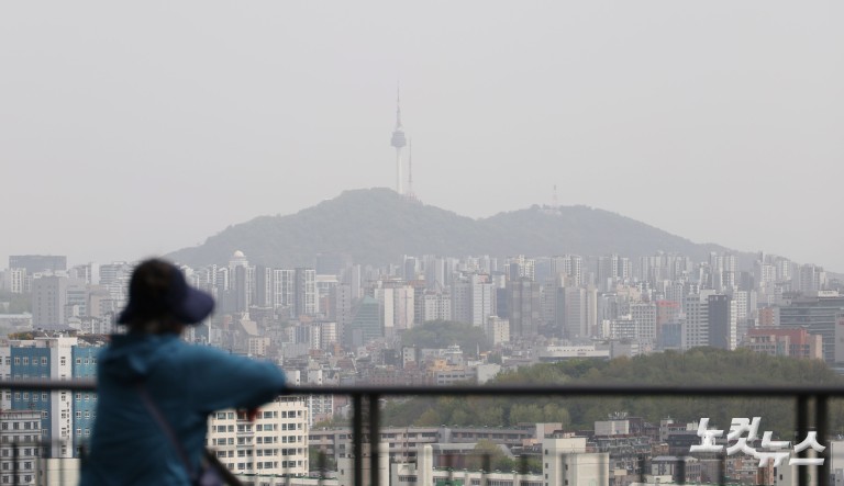 봄철 고농도 황사 유입