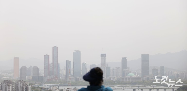 봄철 고농도 황사 유입