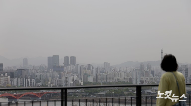 봄철 고농도 황사 유입