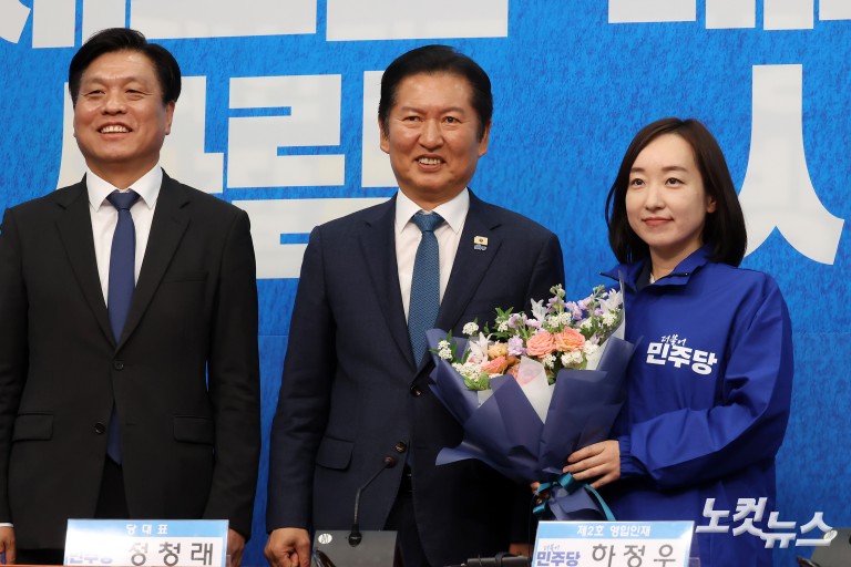 민주당, 하정우 전 청와대 AI미래기획수석-전은수 전 청와대 대변인 인재영입