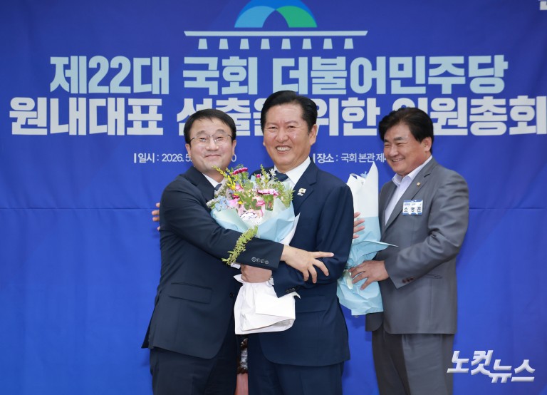 한병도, 민주당 원내대표 연임