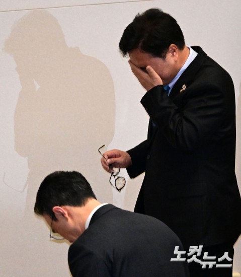 개헌안 상정하지 못하고 본회의 산회