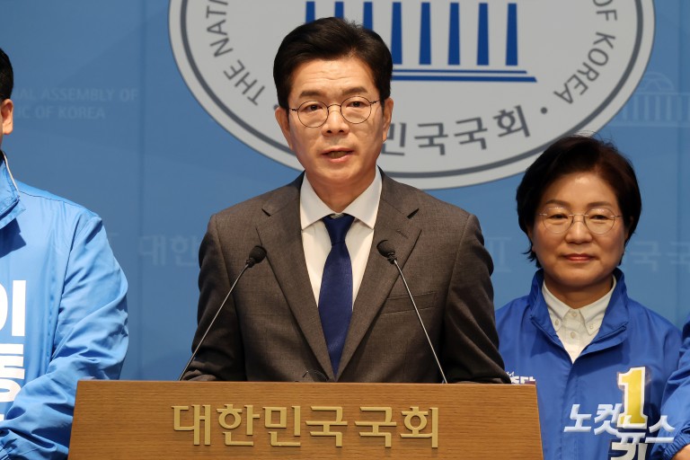 민주당 정원오 서울시장 후보, 중요 공약 발표 기자회견