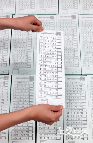 6.3지방선거 투표용지 인쇄