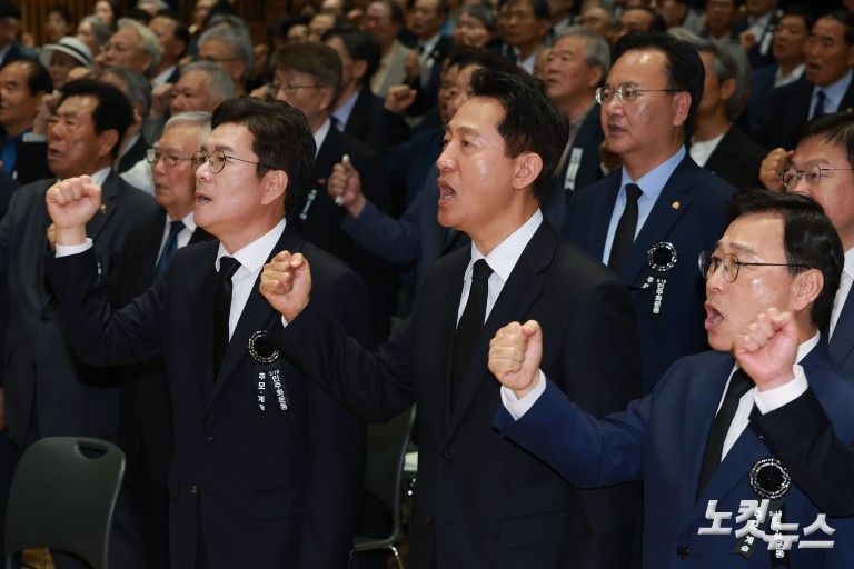 정원오-오세훈, 5ㆍ18민주화운동 서울기념식