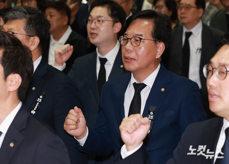 정원오-오세훈, 5ㆍ18민주화운동 서울기념식