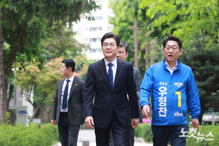 목동6단지 찾은 정원오 후보