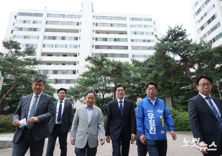 목동6단지 찾은 정원오 후보