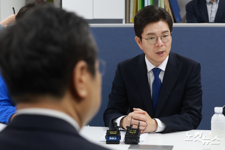 목동6단지 찾은 정원오 후보