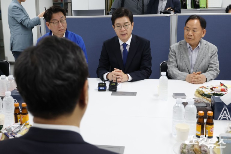 목동6단지 찾은 정원오 후보