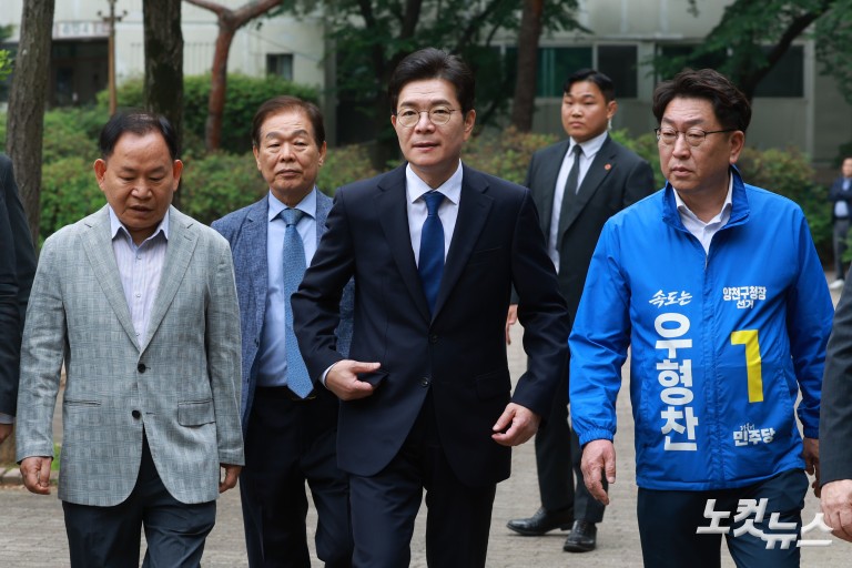 목동6단지 찾은 정원오 후보