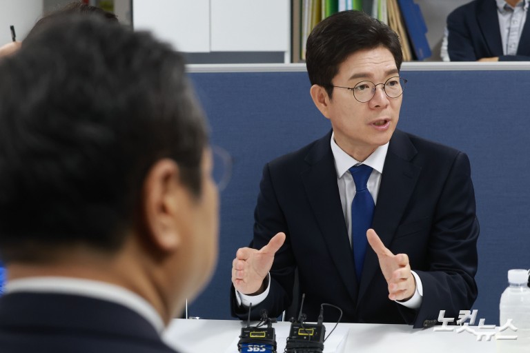 목동6단지 찾은 정원오 후보