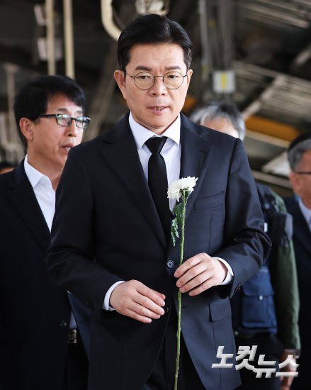 구의역 참사 10주기 추모문화제 참석한 민주당 정원오 서울시장 후보