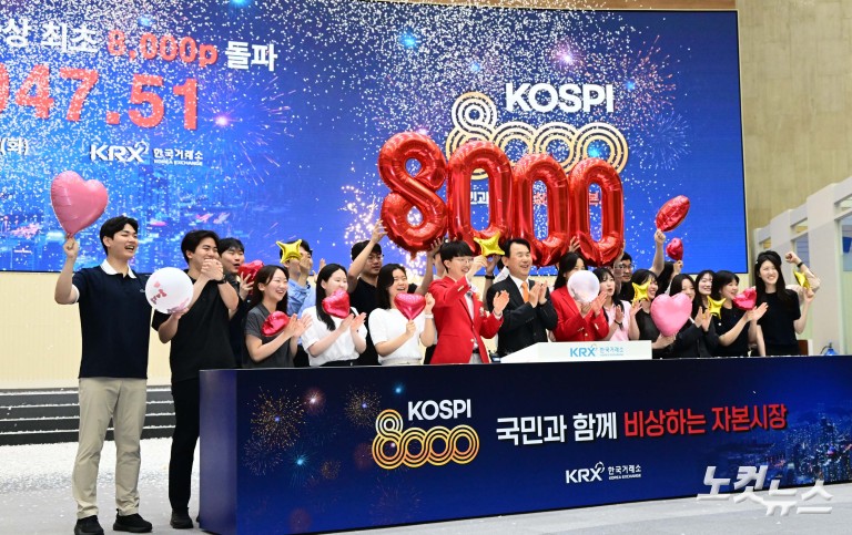 코스피, 8000 시대