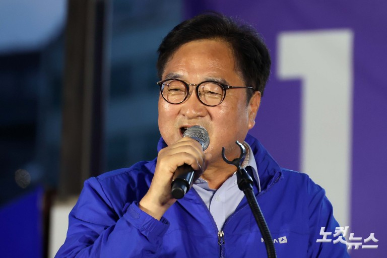 정원오, 청계광장 피날레 유세