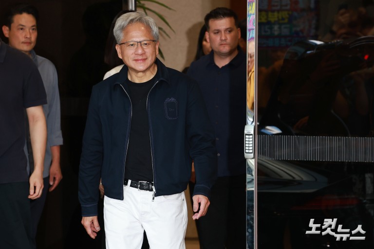 젠슨 황 엔비디아 CEO 방한