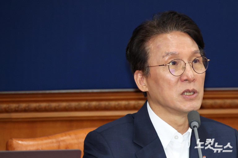 김민석-한성숙, 국무회의 참석
