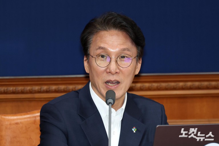 김민석-한성숙, 국무회의 참석