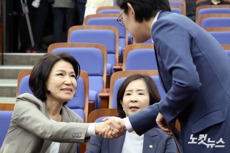 국민의힘 초·재선의원, 원내대표 후보자 초청 간담회
