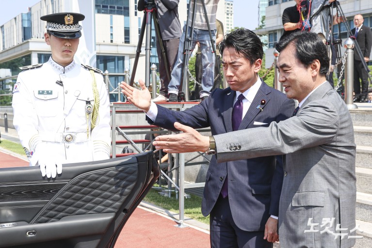 한일 국방장관회담 의장 행사