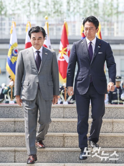 한일 국방장관회담 의장 행사