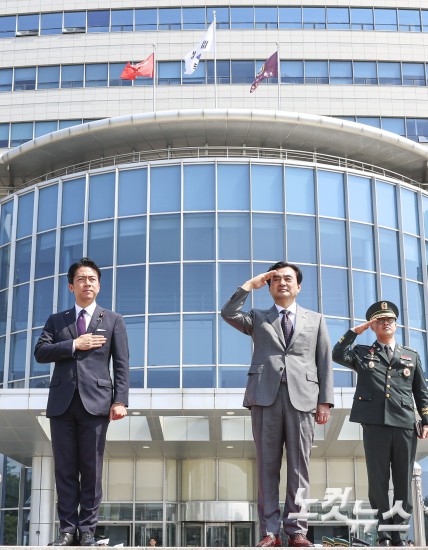 한일 국방장관회담 의장 행사