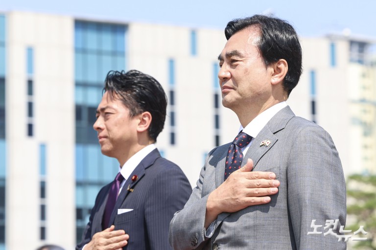 한일 국방장관회담 의장 행사