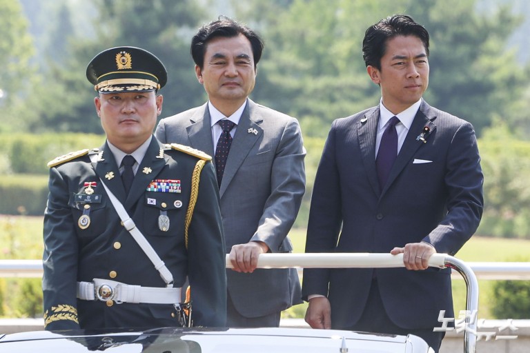 한일 국방장관회담 의장 행사