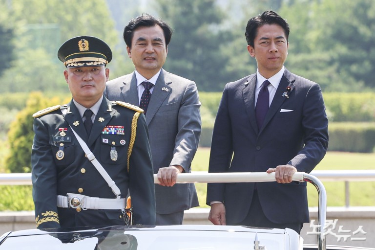 한일 국방장관회담 의장 행사