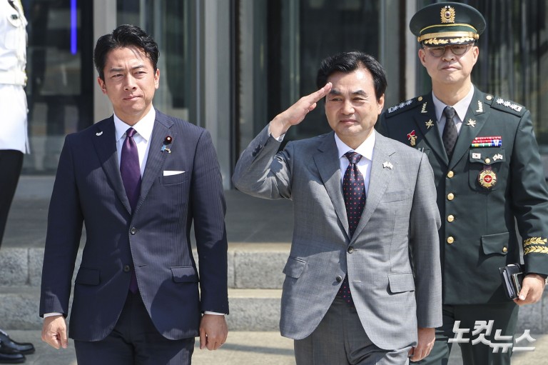 한일 국방장관회담 의장 행사