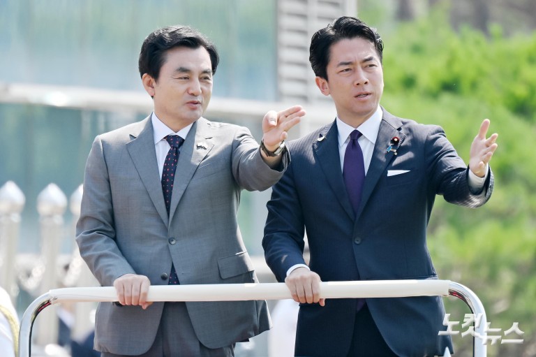 한일 국방장관회담 의장 행사