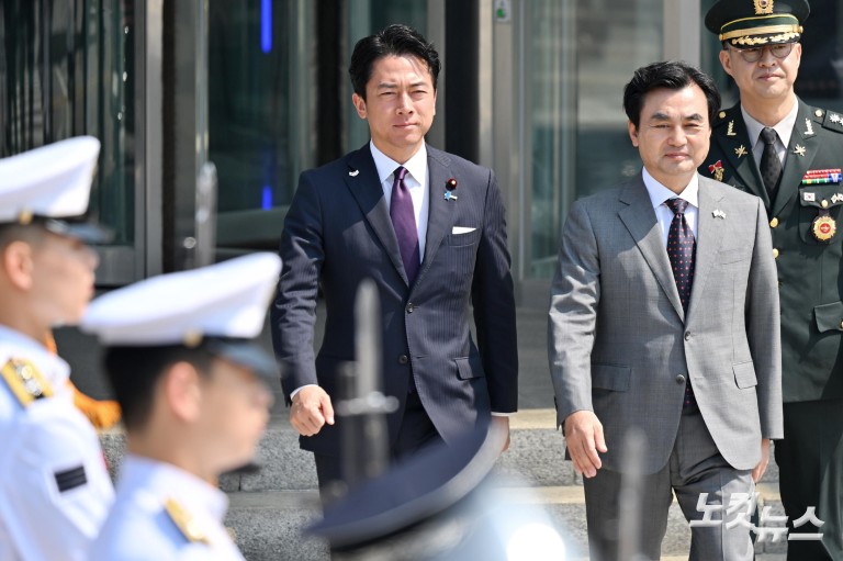 한일 국방장관회담 의장 행사