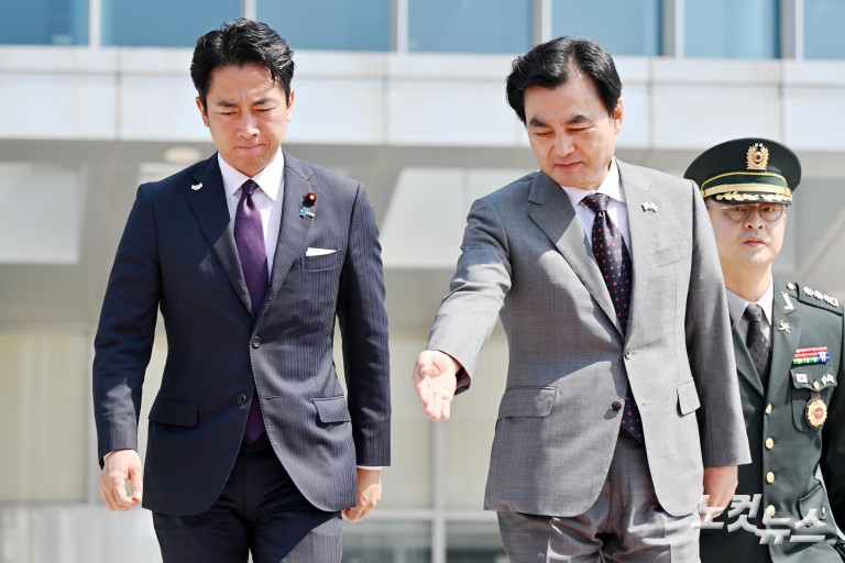 한일 국방장관회담 의장 행사