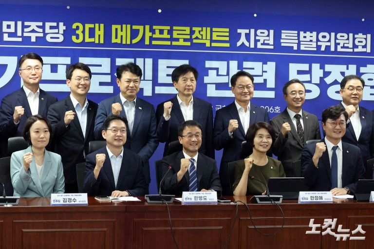 민주당 3대 메가프로젝트 지원 특위 당정