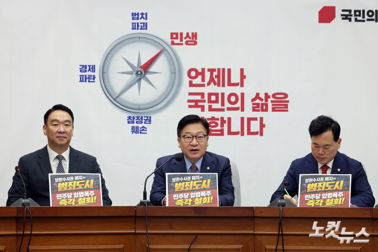 국민의힘 원내대책회의