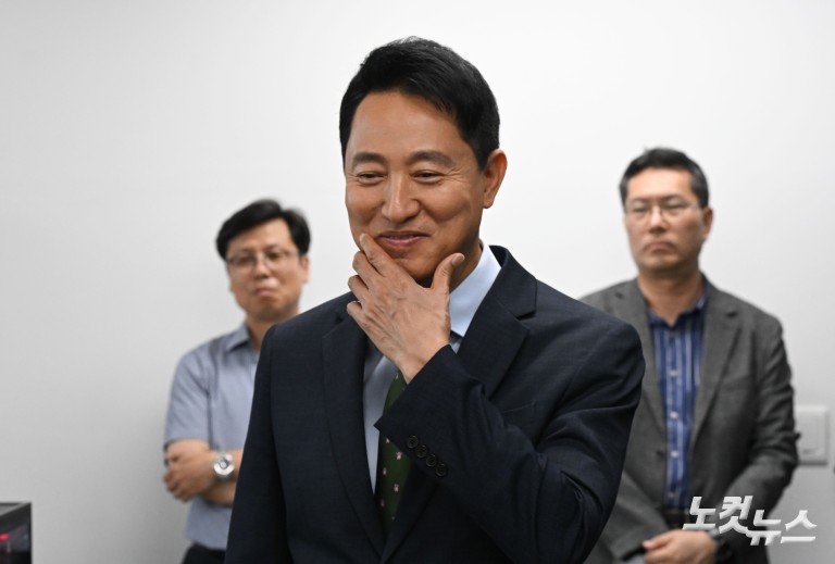 서울시장, AI 스타트업 간담회