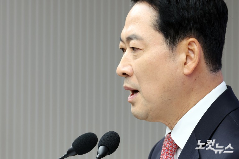 국민의힘 장동혁 대표, 취임 1주년 기자회견