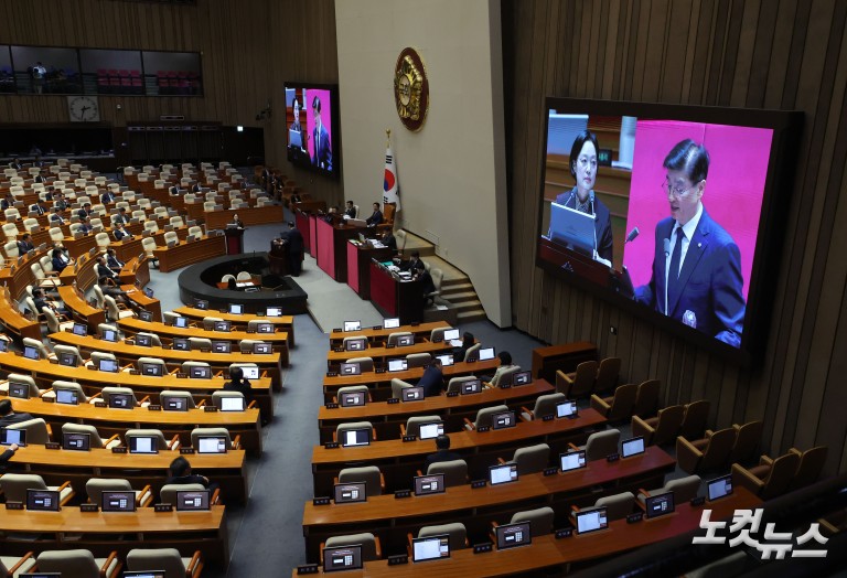 국회 본회의 정치분야 대정부질문