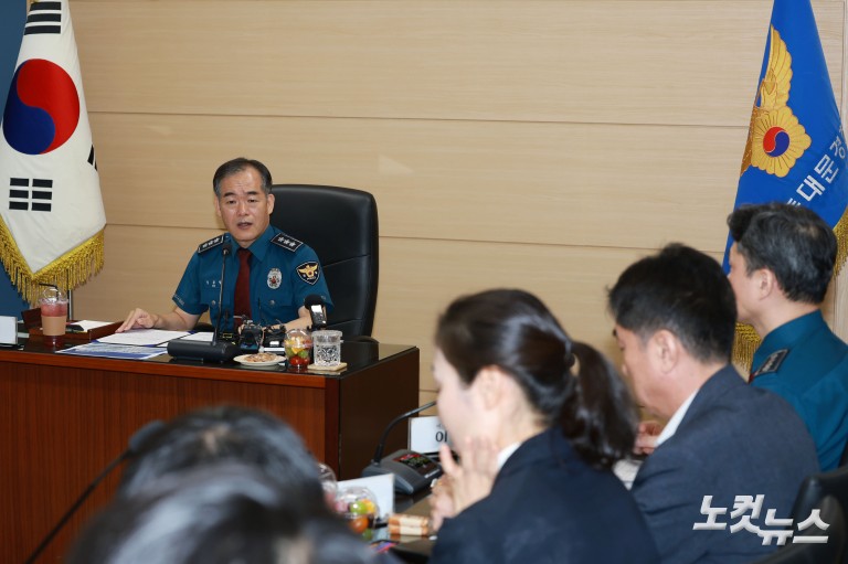 경찰청장 직무대행, 개정 형소법 시범관서 현장 수사관 간담회