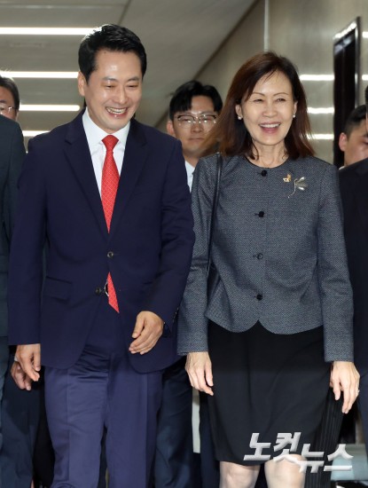 장동혁 대표, 미셸 스틸 주한미국대사 접견