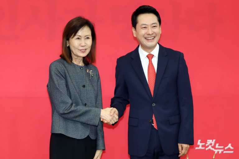 장동혁 대표, 미셸 스틸 주한미국대사 접견