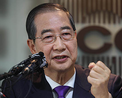 한덕수 초청 외신기자클럽 간담회