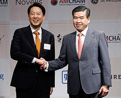 암참 회장 만난 이준석