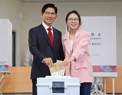 이재명, 청년과 사전투표