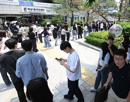 '이날만 기다렸다' 사전투표