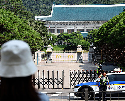 청와대 관람 중단…李대통령 복귀 준비